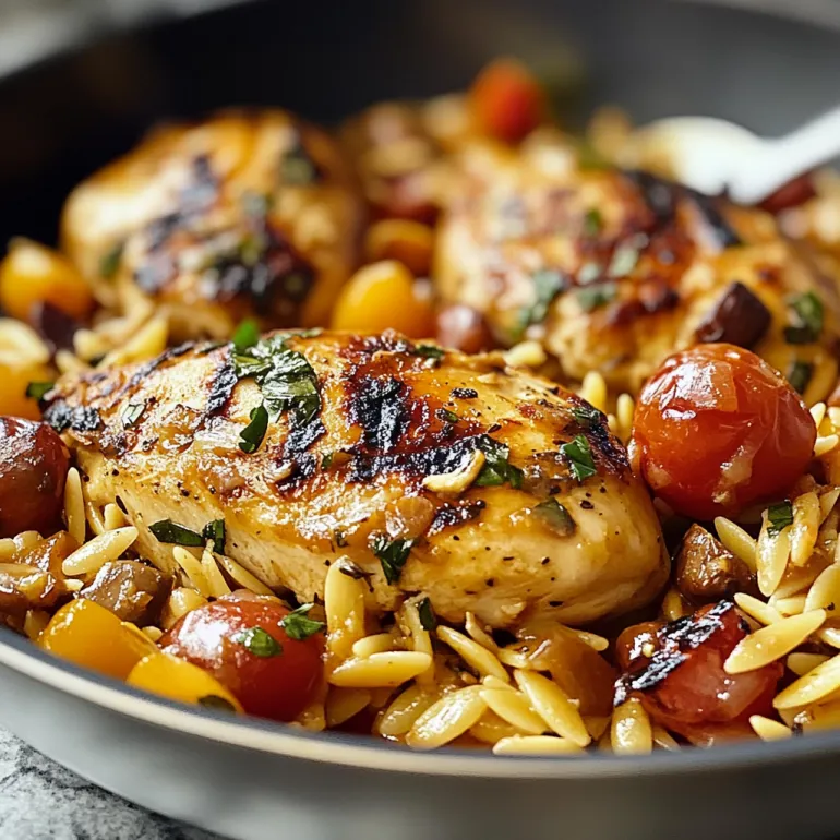 A delicious Mediterranean chicken recipe.