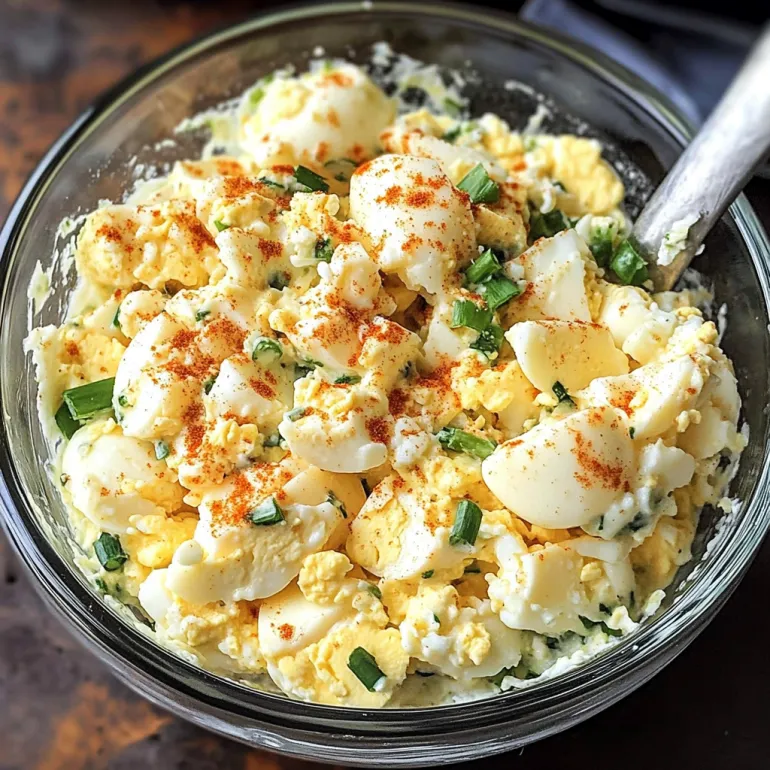 A bowl of cottage cheese and eggs.