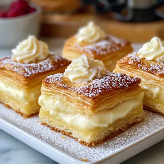 A plate of pastries with white icing.