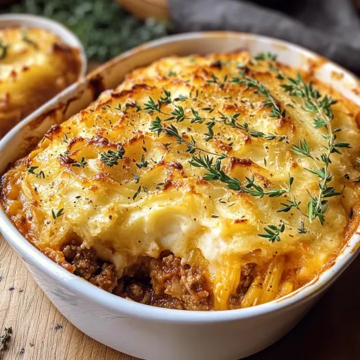 A bowl of food with the words Pale Ale Cottage Pie written on it.