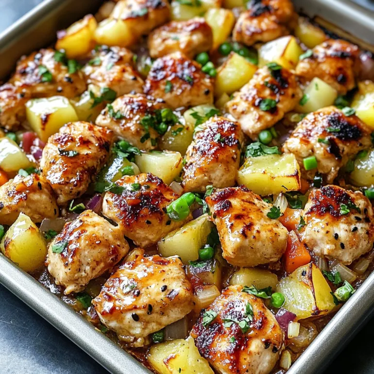 A pan of Moo Shu Chicken.