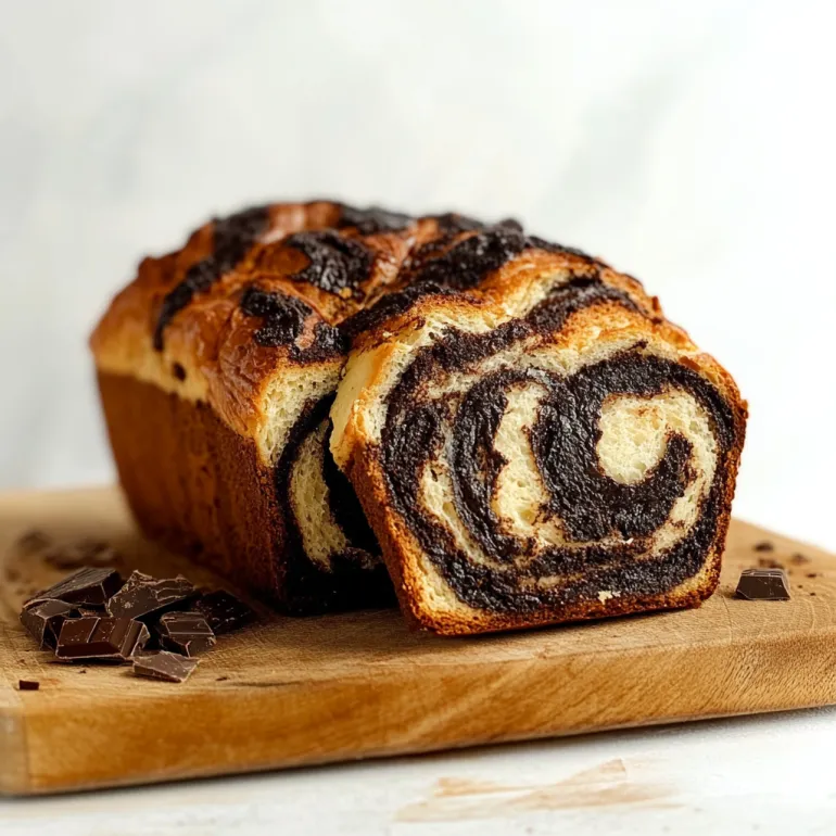 A slice of Poppy Seed Sourdough Babka.