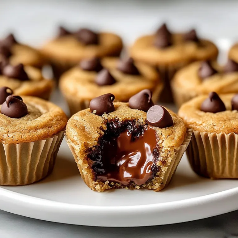 A plate of Reese's Peanut Butter Cookie Bites.