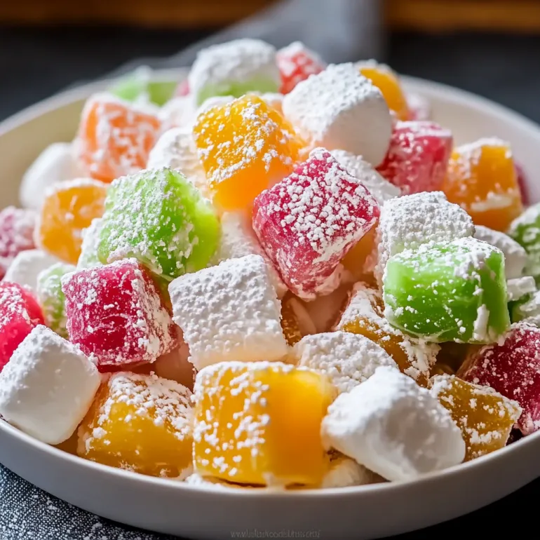 A bowl of fruit fluff salad.