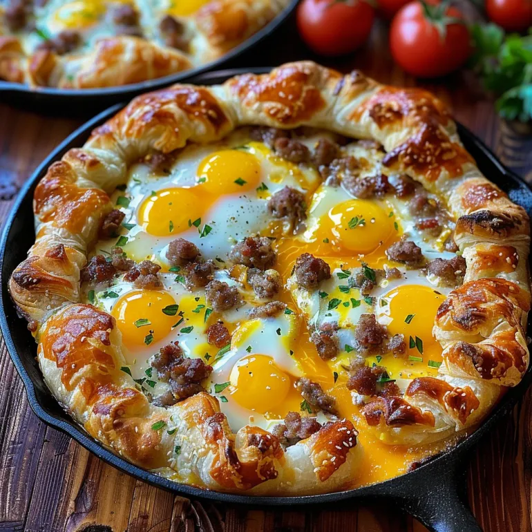 A sausage, egg, and cheese breakfast roll-up.