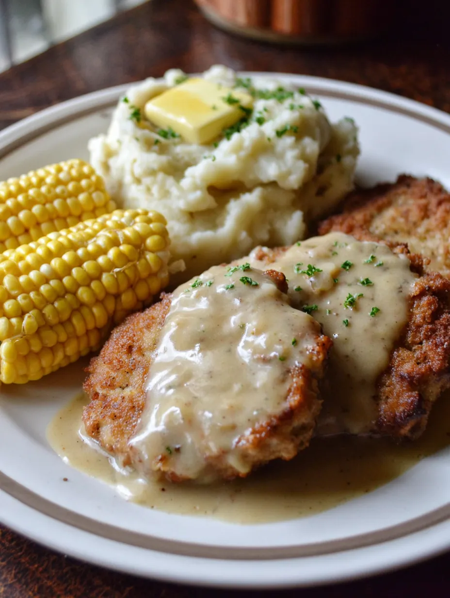 A plate of food with chicken, corn, and potatoes.
