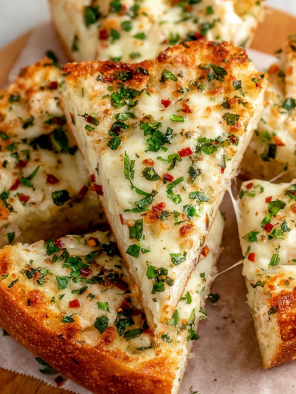 A slice of pizza with cheese and red peppers.