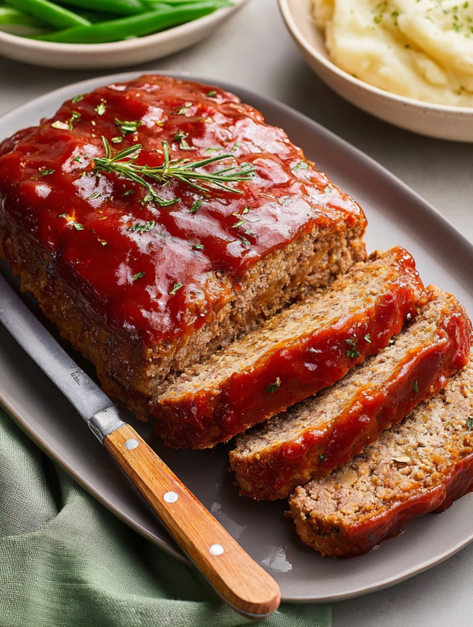 A meat dish with a wooden fork.
