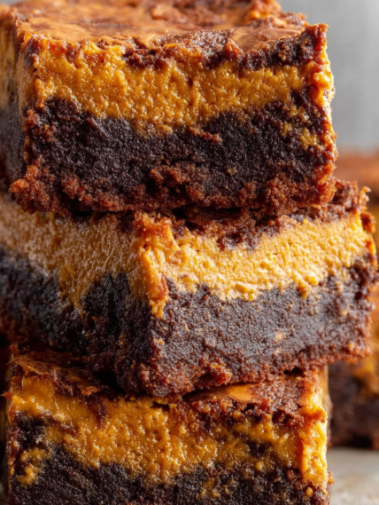 A slice of chocolate cake with caramel frosting.