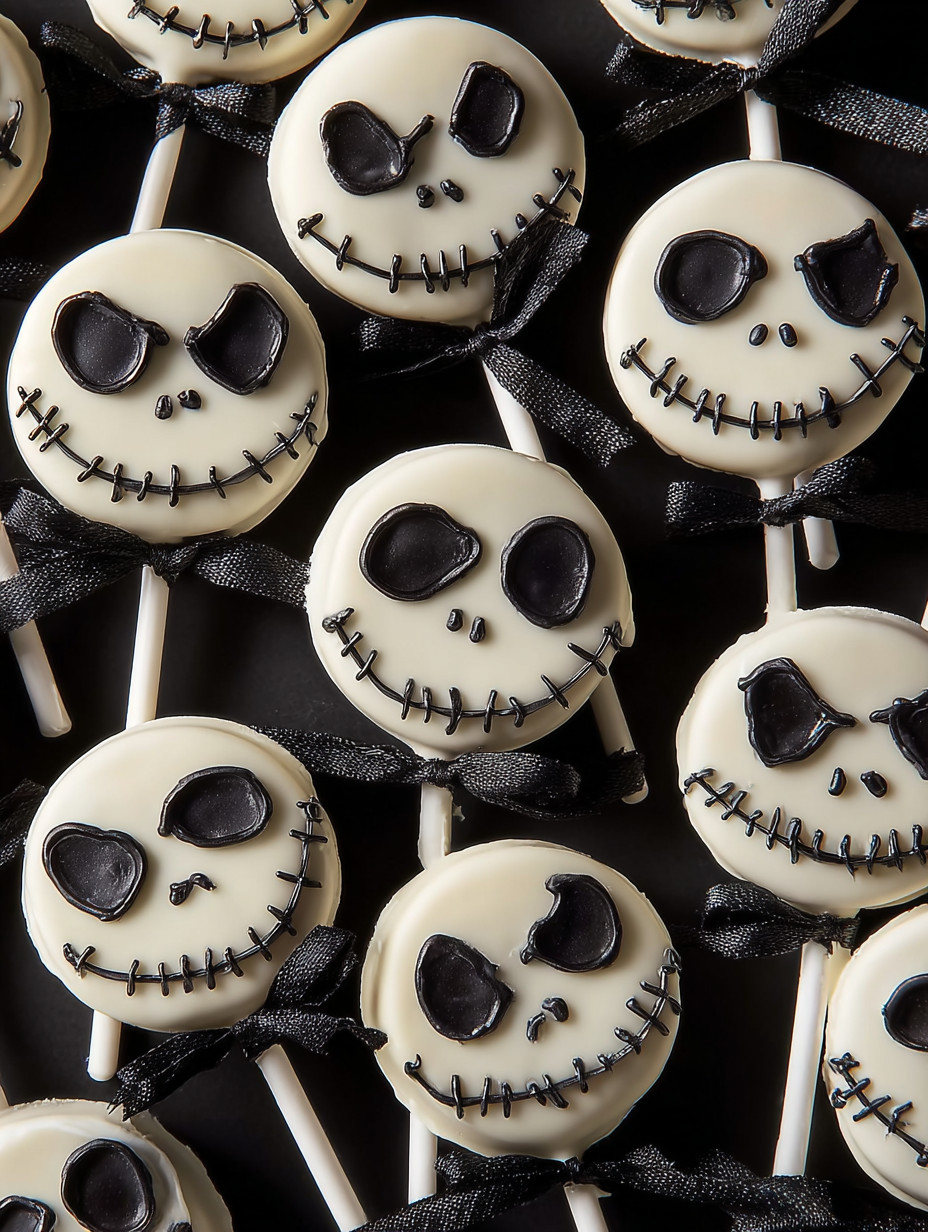 A bunch of chocolate candies in the shape of skulls.
