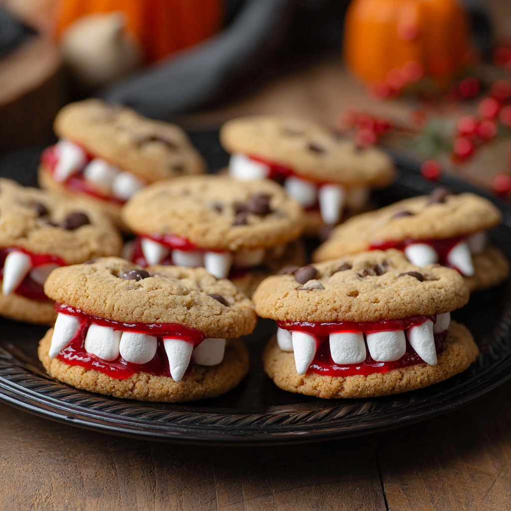 A plate of cookies with red icing and white icing.